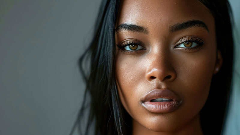 beautiful young woman